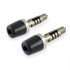 DB Race Carbon Fiber and Billet Bar End Set